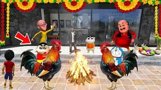 Franklin Shinchan Doraemon Bhogi Celebrations in Gta V in Telugu