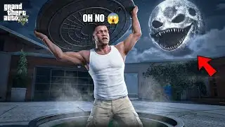 Franklin & Shinchan Finds A Strange Moon In GTA 5