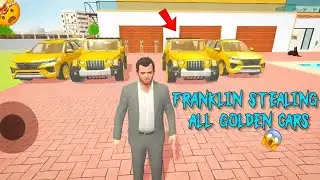 Franklin Stealing All Golden Cars 😱 | Indian Theft Auto 