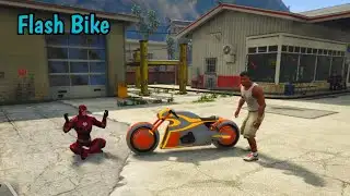 Franklin Stealing Flash Most Expensive Bike in GTA 5