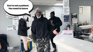 Frauditor gets trespassed from rehab center