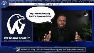 Frauditor support channel is dying and blames the cops in YouTube