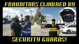 Frauditors SGV News & Pedo Libre Clowned by Security Guards: HAHAHA!