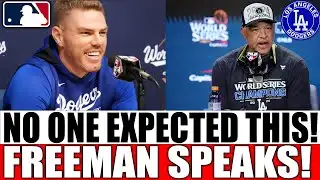 FREDDIE FREEMAN SHOCKS EVERYONE BY REVEALING SURPRISING DECISION ABOUT HIS FUTURE! DODGERS NEWS