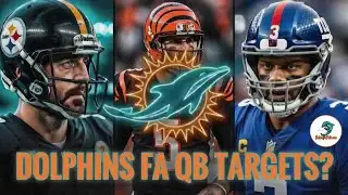 Free Agent Quarterbacks the Dolphins Could Sign This Offseason