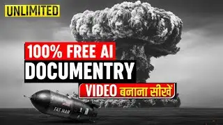 Free AI Documentary Video Making Masterclass ✅ | Step-by-Step | 100% Free Tools, Unlimited Exports