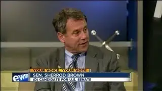 Free air time Sherrod Brown