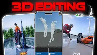 Free Fire 🔥 3D Fighting reels editing tutorial | how to make free fire 3d fighting editing