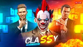 Free Fire & GTA 5 Races With NXT | Classy Is Live 🖤🤍 #classyfreefire #freefirelive