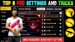 Free Fire Headshot Setting After Ob52 Update 2026⚡Best Sensitivity Settings ⚙️| Sensitivity Setting 