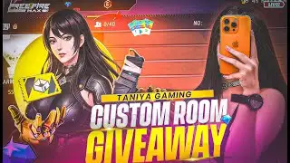 FREE FIRE LIVE CUSTOM ROOM GIVEAWAY | FF LIVE TEAM CODE GIVEAWAY | LIVE GUILD TEST 🔥| #freefirelive