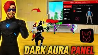 Free Fire New DARK AURA APP After Update🔥 Dark aura panel work or not ? 💀