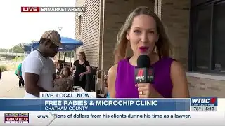 Free rabies vaccine and microchip clinic underway