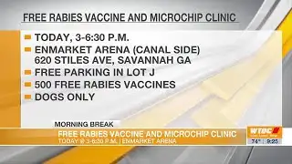 Free rabies vaccine and microchip clinic underway