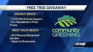 Free tree giveaway