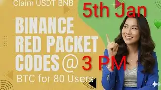 Free USDT BNB | Binance Red Packet Code Today | Red Packet Code In Binance Today | The Binance Giver