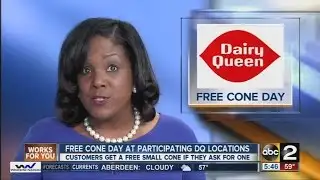 #FreeConeDay at Dairy Queen Tuesday