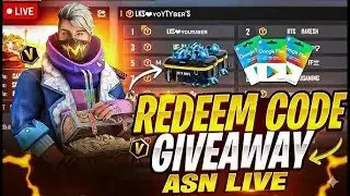 FREEFIRE DIAMOND 💎💎 GIVEAWAY 🎁✨ REDEEM CODE GIVEAWAY ✅ LIVE 🔴 #live #gaming #viral