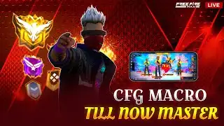 #freefiremax cfg macro is live rank push telugu #cfg#mbg#anr#scb#srb