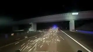 Freeway chase on I-94 in Macomb County ends in crash, arrests