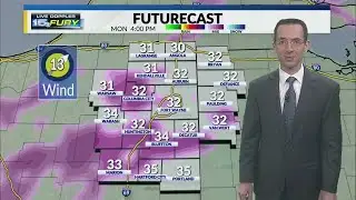 Freezing rain creates icy spots tonight