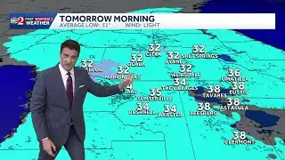 Freezing temperatures possible in Marion with plenty of overnight frost! 2.2.26