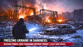 Freezing Ukraine in Darkness: Russian Strikes Leave Thousands Without Power | Latest War Update