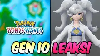 FRESH Gen 10 Pokemon Wind and Wave leaks ALL ISLANDS