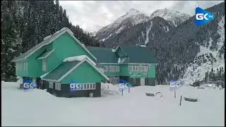 Fresh Snowfall Blankets Pahalgam as IMD Forecasts More Snow in Kashmir