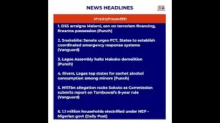 #FreshlyPressed981: DSS arraigns Malami, son on terrorism financing, firearms possession