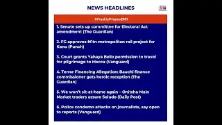 #FreshlyPressed981: Senate sets up committee for Electoral Act amendment