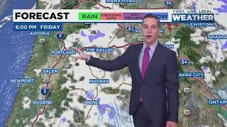 Friday afternoon FOX 12 weather forecast (12/31)
