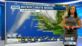 Friday evening forecast looking ahead to the weekend