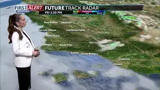 Friday will be slightly warmer with more sun