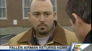 Friends Remember Fallen Airman