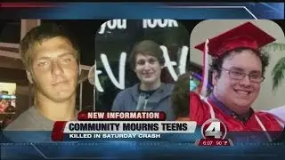 Friends remember three teens who died in crash