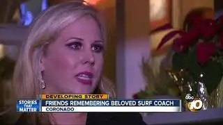 Friends, students remember beloved surf instructor