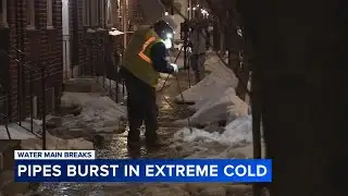 Frigid temps cause multiple water main breaks across Philadelphia
