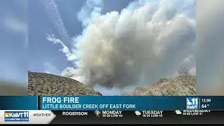 Frog Fire now up to 35% containment, crews making progress | KMVT