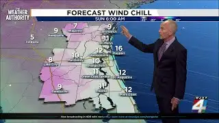 Frost Advisory Expanded, Freeze Warning, Extreme Cold Watch due to wind Sunday