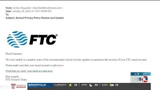 FTC warns of a scam appearing in emails