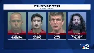 Fugitive Friday: Four men are wanted for various crimes or probation violation