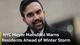 FULL BRIEFIN | NYC Mayor Mamdani Issues Urgent Winter Storm Safety Alert | AC1P
