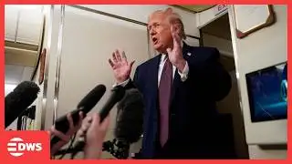 FULL GAGGLE: Trump Explodes on Iran, CNN, Russia, EU, Threatens Massive Military Strike | AC1G