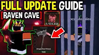 FULL GUIDE To NEW RAVEN CAVE UPDATE in The Forge Roblox