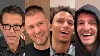 FULL Hawks Postgame Interviews vs. Clippers: Kristaps Porzingis, Dyson Daniels, Vit Krejci, Snyder