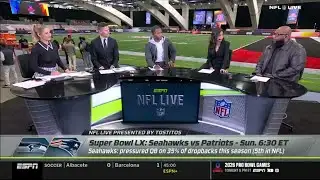 Full NFL LIVE | ESPN analysis & bold predictions for Super Bowl LX: Sam Darnold or Drake Maye?