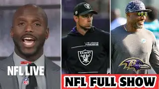 FULL NFL LIVE | Raiders’ offense will be legit under Klint Kubiak; Ravens hire Anthony Weaver as DC