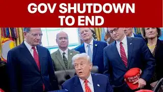 FULL: President Donald Trump signs bill to end partial shutdown