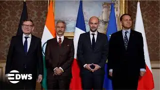 FULL PRESSER: Weimar Triangle & India Foreign Minister Meet in Paris | Global Diplomacy Talks | AC15